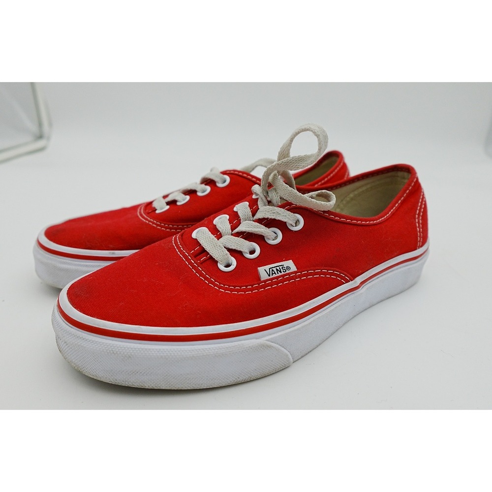 Vans Unisex Classic 721565 RED Casual Shoes Sneakers Size M/6 - W/7.5